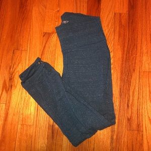 Old navy blue workout leggings